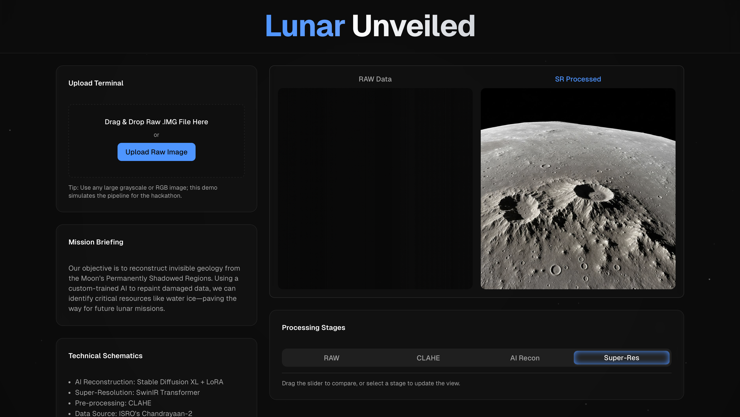 Lunar Unveiled Demo